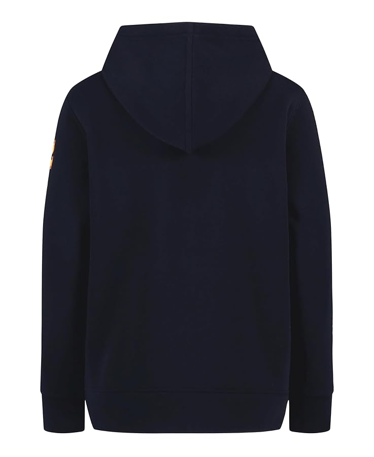 Nautica Boys' Long Sleeve Fleece Full Zip Hoodie Sweatshirt, J-Class Sport Navy, 10-12, image 3