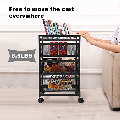Construction en acier durable pour ce meuble de bureau mobile noir à clés - 5