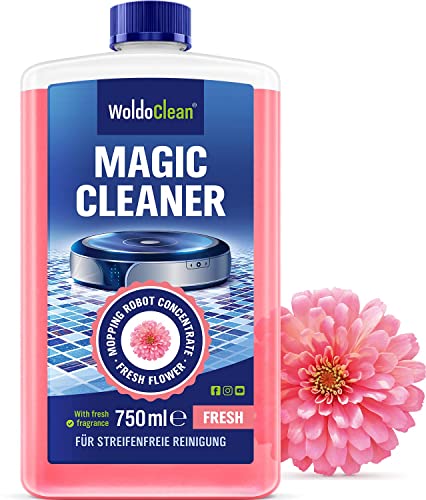 Robot de nettoyage pour carrelage avec parfum de fleur - convient pour les carreaux en céramique, en grès cérame, émaillés et en grès cérame