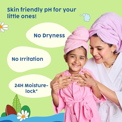 Image of Plix Kids Bubble Splash Nourishing Body Wash | Gentle cleansing without dryness | 24-hour hydration | Strengthens skin barrier & soothes sensitive skin | Sulfate-free & dermatologically tested | 280ml