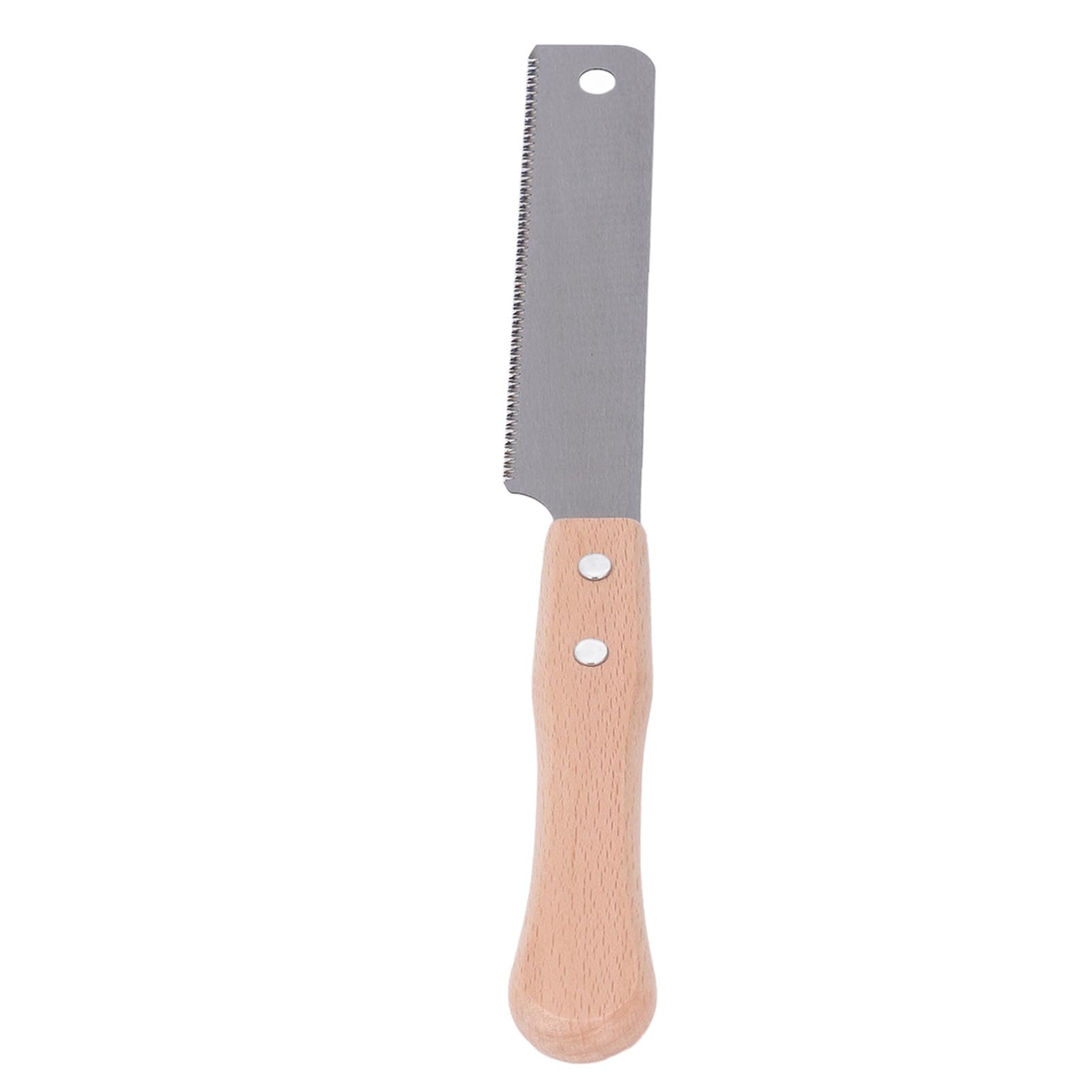 ViaGasaFamido Sierra de una Cara, Sierra Manual con de Madera de Acero SK5 para Corte de Carpintería y Uso en Exteriores