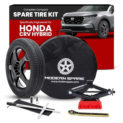 Modern Spare Complete Spare Tire Kit & Accessories Fits 2020-2026 Honda CRV Hybrid