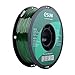 eSUN 3D 1.75mm PETG Green Filament 1kg (2.2lb), PETG 3D Printer Filament, Dimensional Accuracy +/- 0.03 mm, Semi-Transparent 1.75mm Green