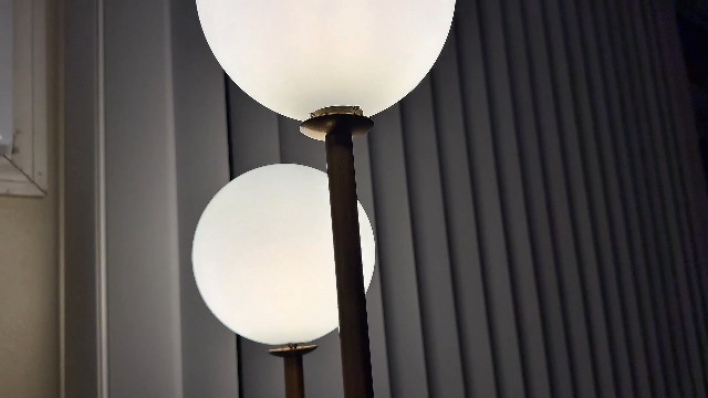 Image of Lightdot Gold Floor Lamp Dimmable Mid Century Tripod Floor Lamp with 3 Pole Lights with 3Pcs 3000K Bulbs Included Tripod Standing Lamps with Stable Base for Living Room /Sofa Beside /Corner Decor