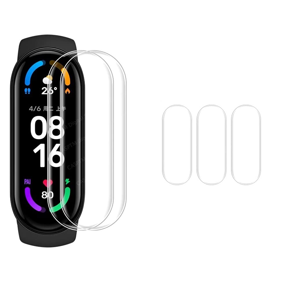 ILOFT Screen Scratch Guard Protector Film For Mi Smart Band 6 (Transparent)-Pack of 5 (B09DXJ198C) Amazon Price History, Amazon Price Tracker