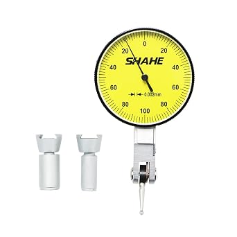 SHAHE 0-0.2 mm 0.002 mm Dial Indicator Gauge Dial Test Indicator Metric Measurement Tools
