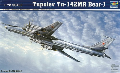 Amazon.co.jp: Trumpeter 1/72 Tupolev Tu142MR Bear J Russian Bomber