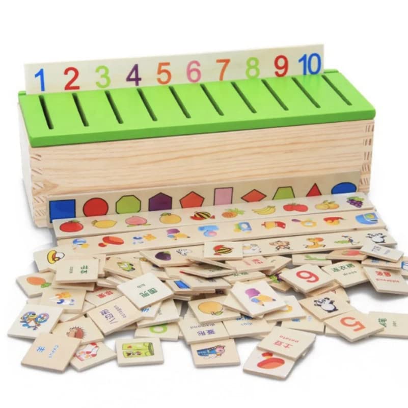 TOYARTSY Knowledge Classification Box (Numbers, Shapes, Vehicles, Vegetables, Animals and Fruits) Puzzles Brain Teaser 80 Pieces Educational Toys Kids 3+ Years. (B0BNX6SJGG) Amazon Price History, Amazon Price Tracker