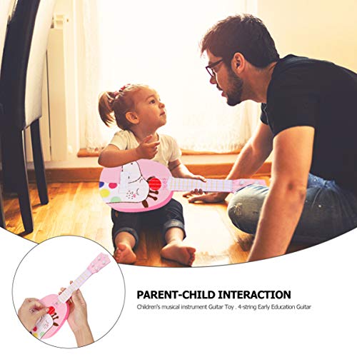 MILISTEN Kids Gitaar 4 Snaren Gitaar Speelgoed Kleine Ukelele Akoestische Gitaar Muziekinstrument Educatief Speelgoed… - Image 7