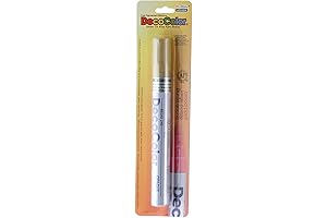 UCHIDA Deco Color Line Broad Point Paint Market, Gold