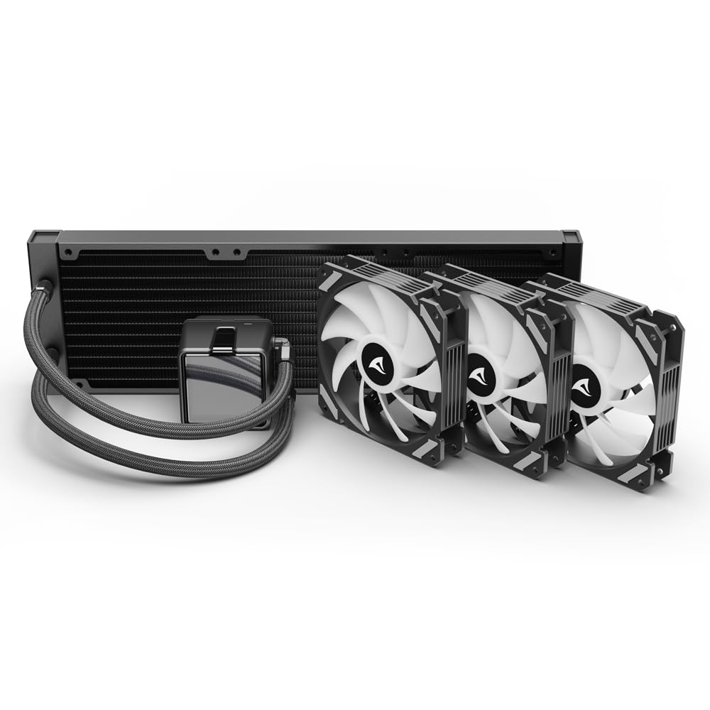 Sharkoon S60 ARGB AIO Black, raffreddamento ad acqua