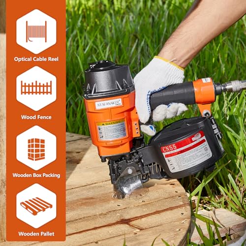 Image of Update CN55 Siding Nailer for 1-Inch up to 2-1 /4-Inch Nails
