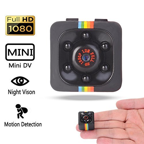 NFITtech Mini Hidden Camera HD 720P/1080P Spy Nanny Cam Body Camera Video Recorder