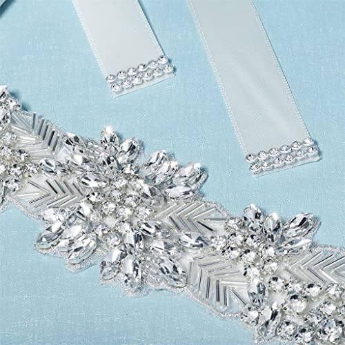 Accesorios de decoración exclusivos y cinturones finos para trajes ceremoniales de novia 4