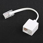 VMS-INDIA-1-Piece-Telephone-Phone-Extension-Cord-Landline-Flash-Cable-Line-Jack-RJ45-to-RJ11-245mm