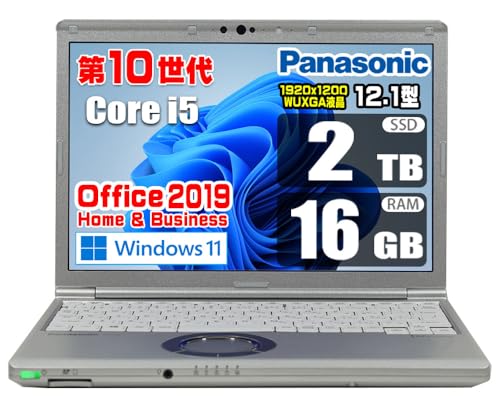 �y�����ςݕi�z Pnasonic Let's note CF SV9 / ��10���� Core i5 10210U / 12.1�^ �t��/SSD 2TB / ������ 16GB / MS Office 2019 / Windows 11 / Web�J����/W