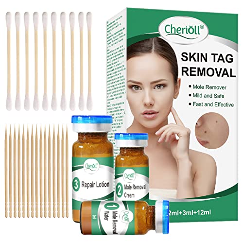 Verrues Removal Liquid, Verrue Removal, Wart Remover, Enlever La Verrue Corporelle, Peau Dispositif D'élimination Des Verrues, Traitement Pour étiquettes De Peau, Sûr Et Efficace, 3 Set (2ml+3ml+12ml) Cover