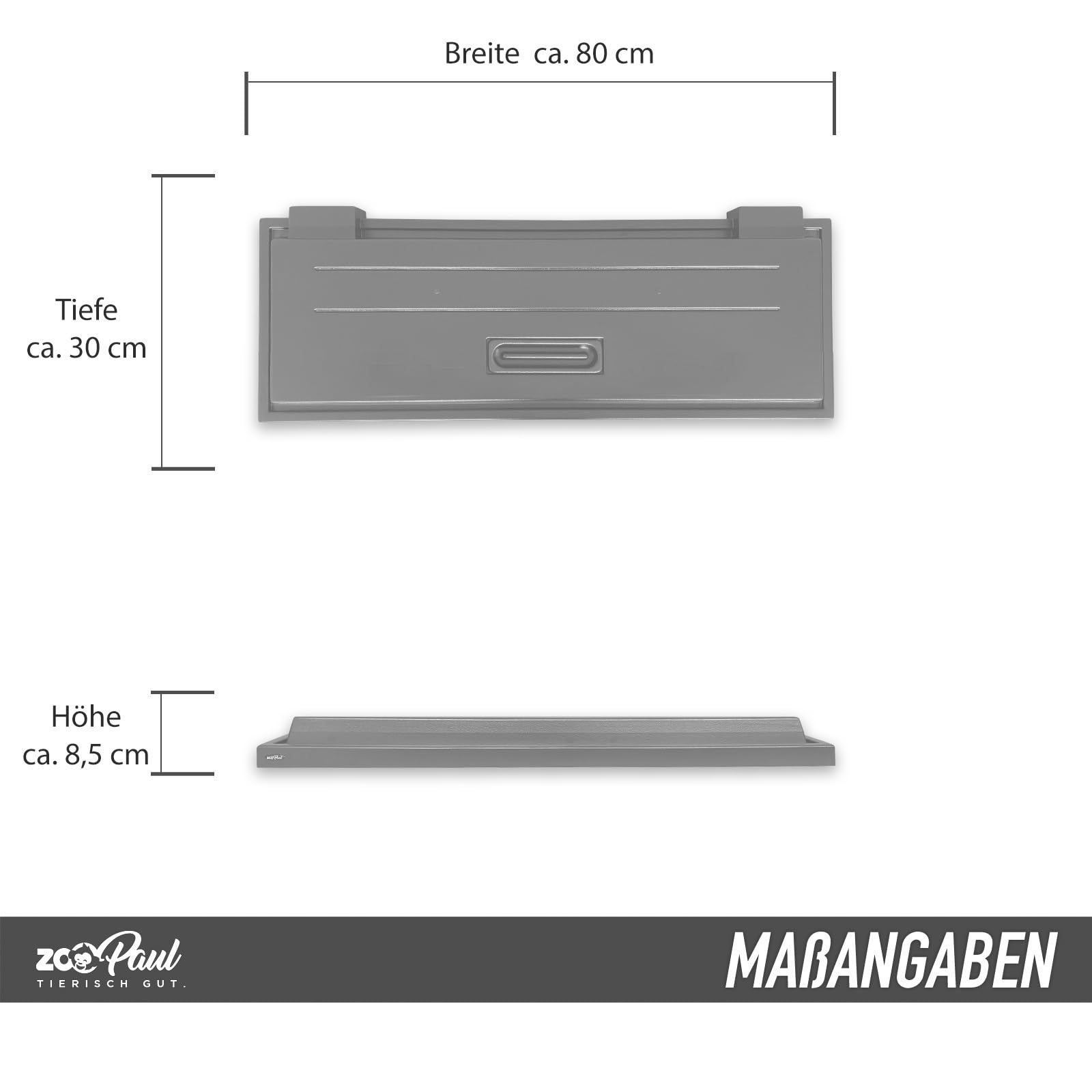 ZooPaul Couvercle MLineLED (80 x 30 cm, LED blanche)