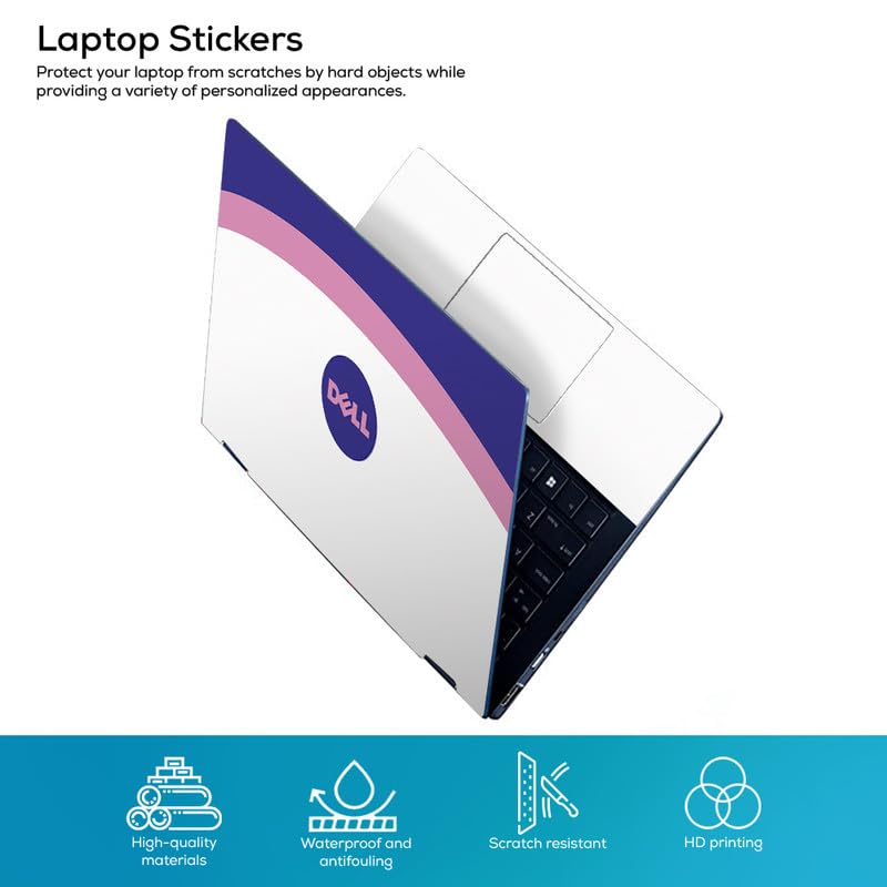 Image of Galaxsia Pattern D1 Vinyl Skin /Sticker /Cover /Decal Compatible for Any Dell Laptop of 14 Inches Or Notebook