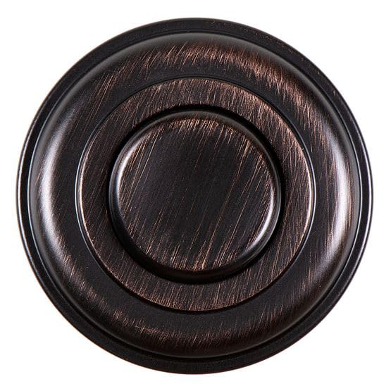 InSinkErator 78666D-ISE Decorative Air-Activated Switch-Button - Vintage - Classic Oil Rubbed Bronze