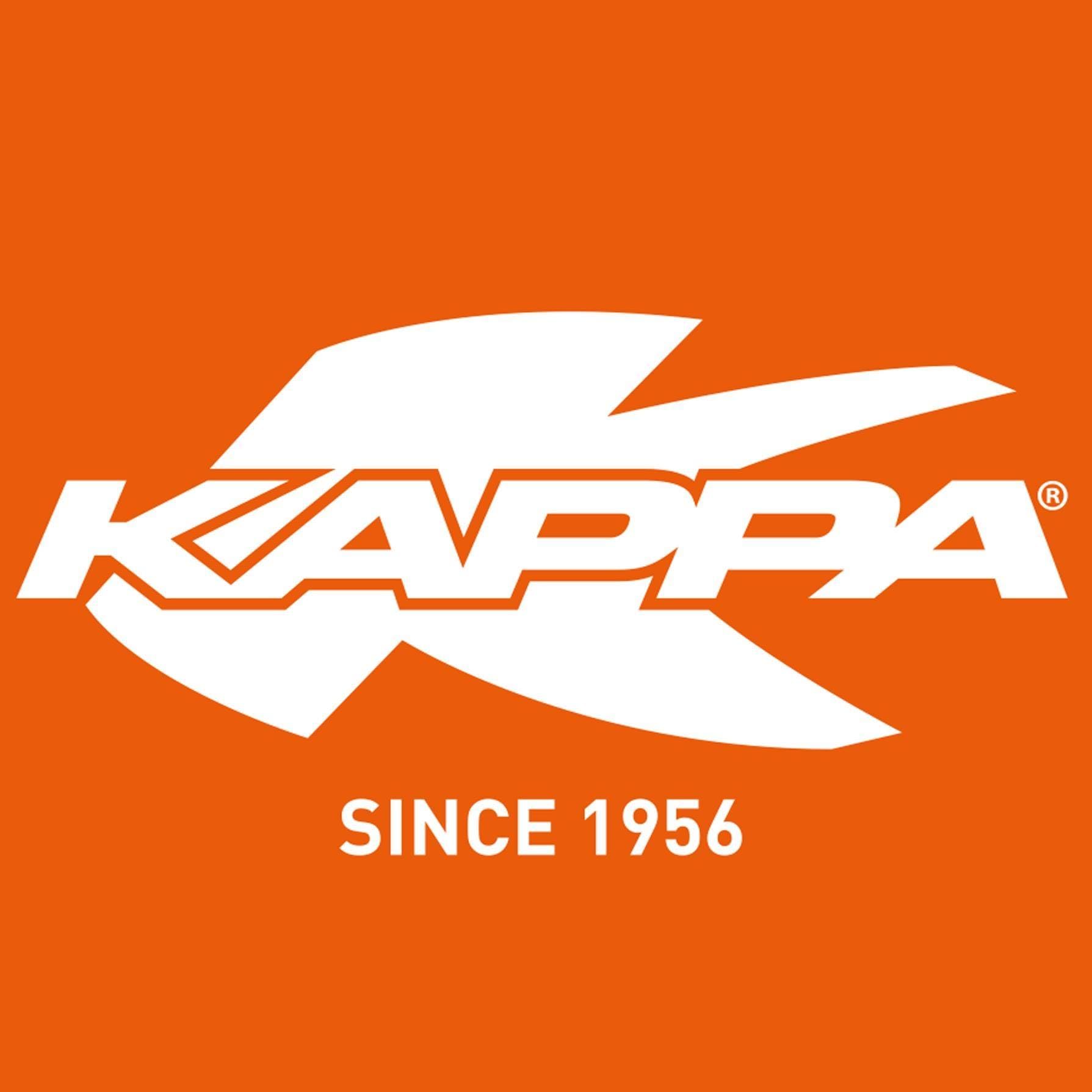 Kappa Coppia di borse laterali Borsa laterale per MOTO SCOOTER morbide ST105 DA 17LT Nero Struttura rinforzata con Polypropylen Board CON Maniglia per trasporto a mano