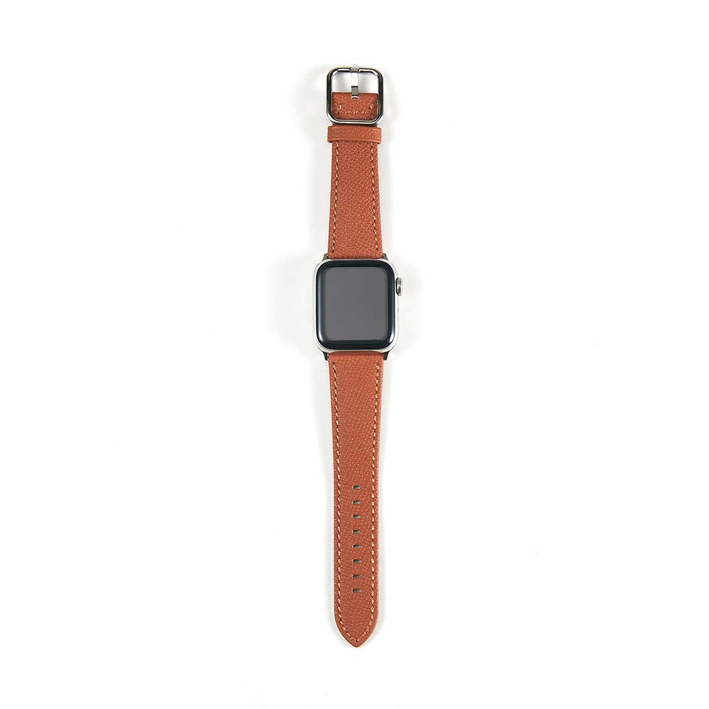 Leather Bands Compatible with Apple Watch Band 38mm 40mm 41mm 42mm 44mm 49mm for Women Men Genuine Leather Replacement Band for iWatch Ultra 2/1 SE SE2 Series 9 8 7 6 5 4 3 2 1