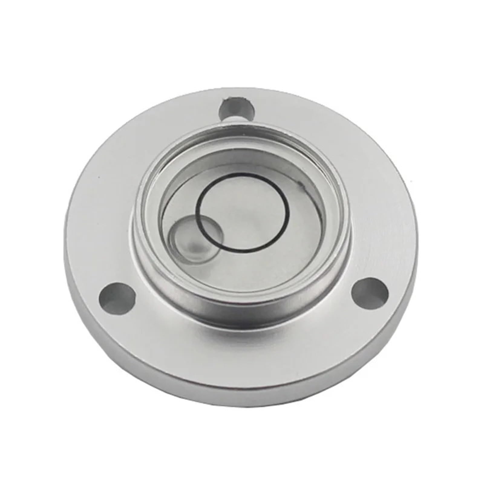 Round Nivel Bubble Circular Spirit Level Bead Up Flange Blister for Electronic Gradienter Level Dia 28mm 1PCS(White)