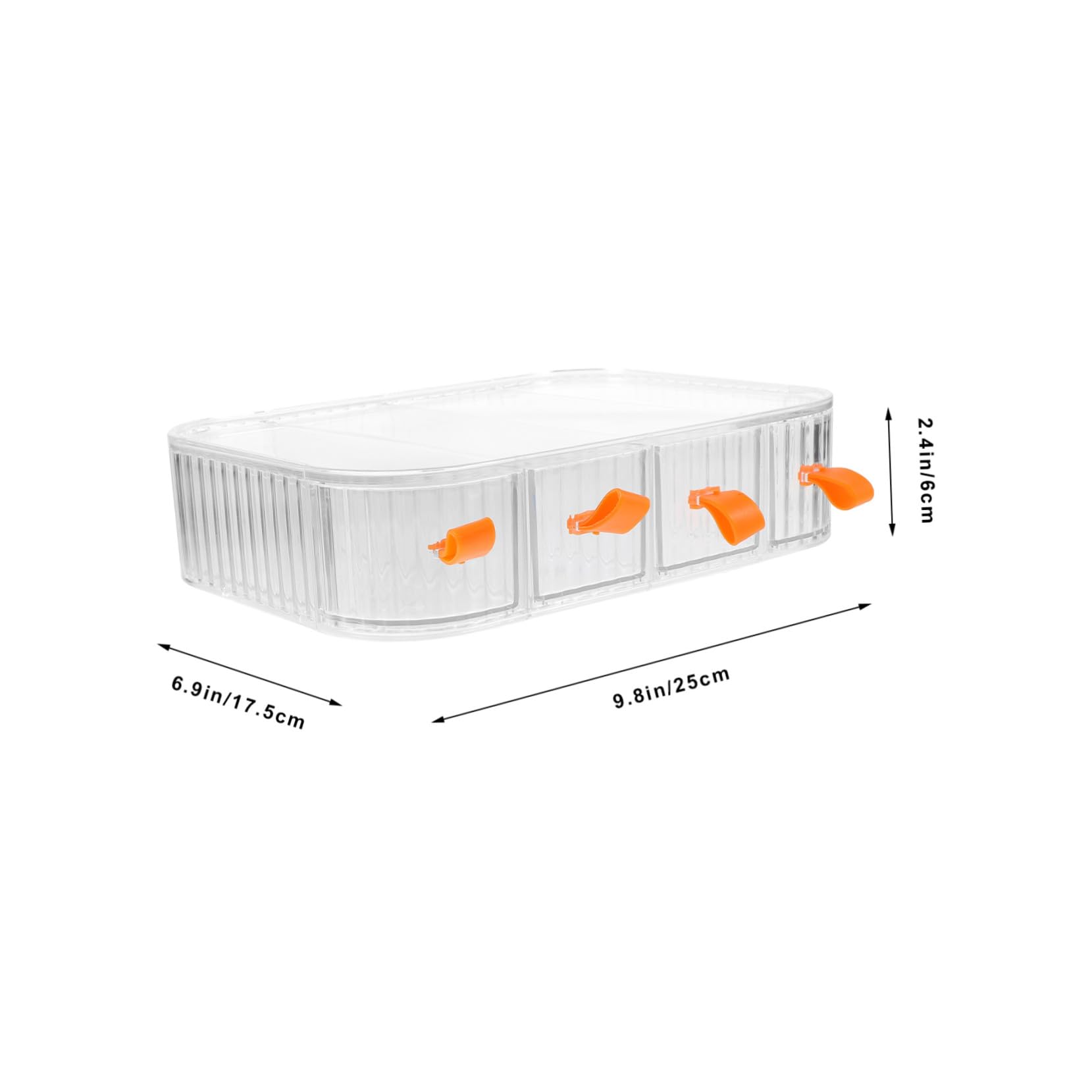 IMIKEYA Organisateur Lunettes Soleil Acrylique Boîte Rangement Transparente Multi-usages Support Pratique pour Lunettes et Bijoux Rangement Compact pour Maison et Boutique