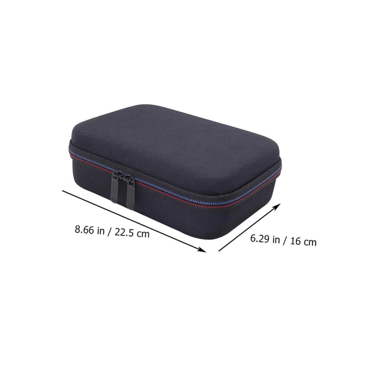MERRYHAPY 2pcs Travel Shaver Bag Durable Eva Electric Razor Organizer for Men Shockproof Design for Hair Clippers and Grooming Tools Lightweight Portable Travel Case