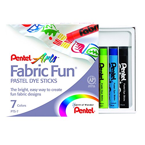 Fabric Pastel Dye Sticks, Assorted, 7/Set