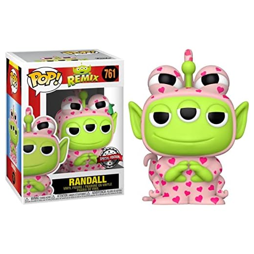 Funko Pop Pixar Randall Alien Remix Pink Pop #761 – Funko Pop Exclusive