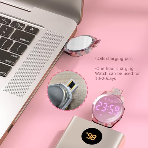 Image of Kids Watches for Girls Boys Digital Sport Watch with Step Counter Pedometer Vibration Alarm Clock, No App Waterproof Fitness Tracker Kids Watch Boys Girls Teens Students Ages 5-16