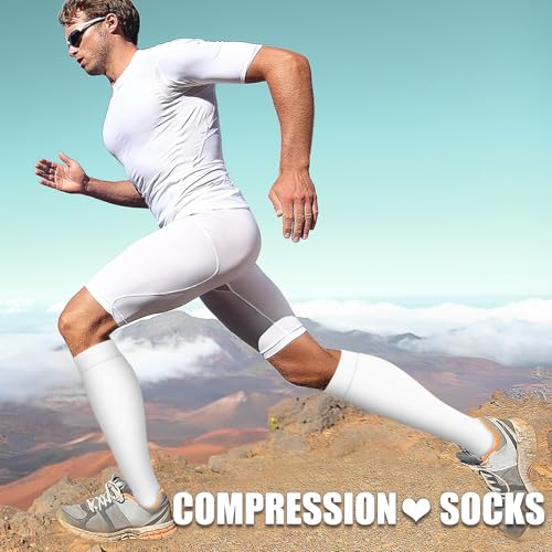 Image of Laite Hebe 3 Pack Medical Compression Sock-Compression Sock For Women and Men Circulation -Best for Running,Nursing,Athletic Sports