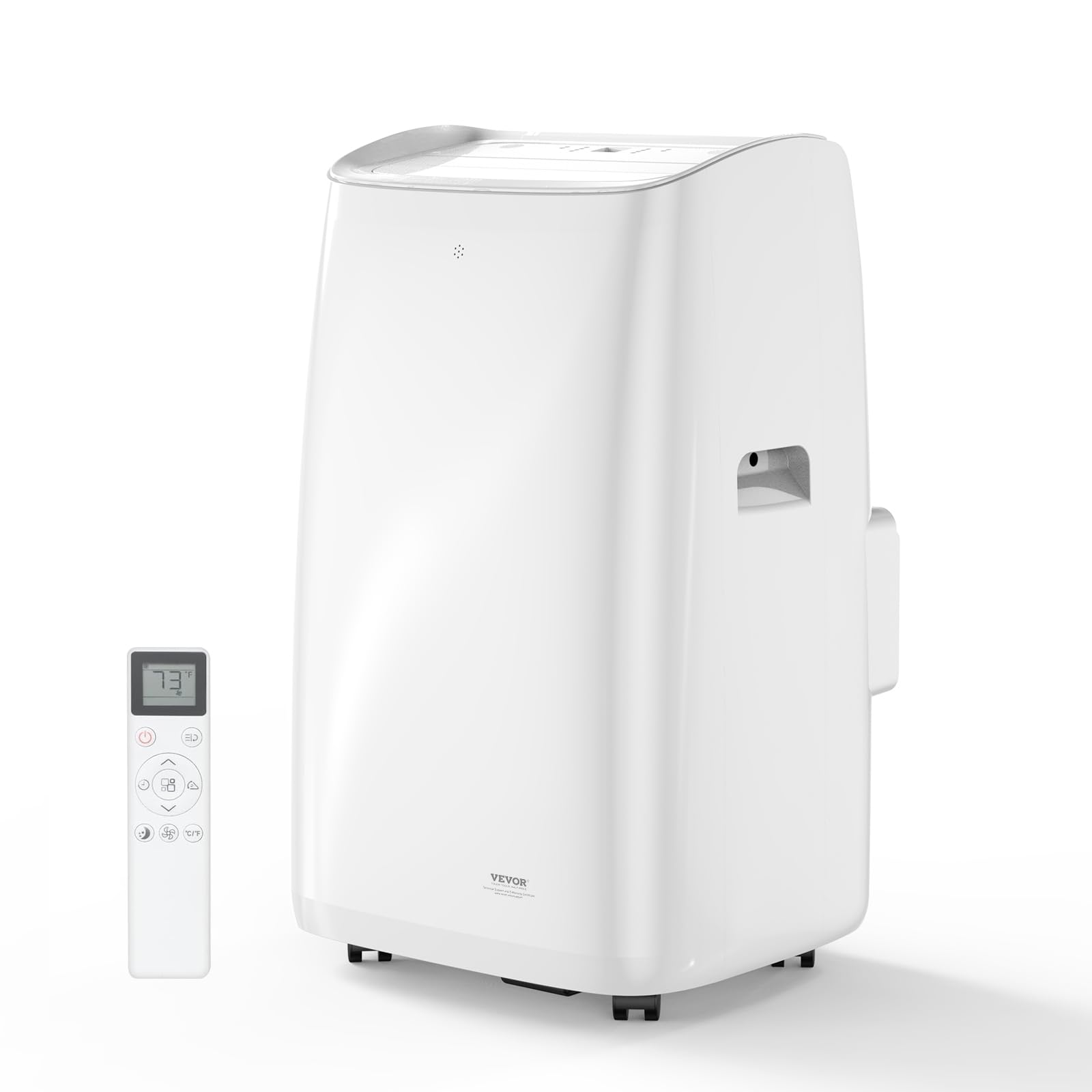 VEVOR Portable Air Conditioner 14,000 BTU, AC Unit with Built-in 4-in-1 Cool, Heat, Dehumidifier & Fan Modes for Room up to 700 sq.ft, Includes Remote Control & Window Kit