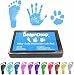 ReignDrop Ink Pad For Baby Footprint, Handprint, Create Impressive Keepsake Stamp, Non-Toxic and Acid-Free Ink, Easy To Wipe and Wash Off Skin, Smudge Proof, Long Lasting Keepsakes (Sky Blue)