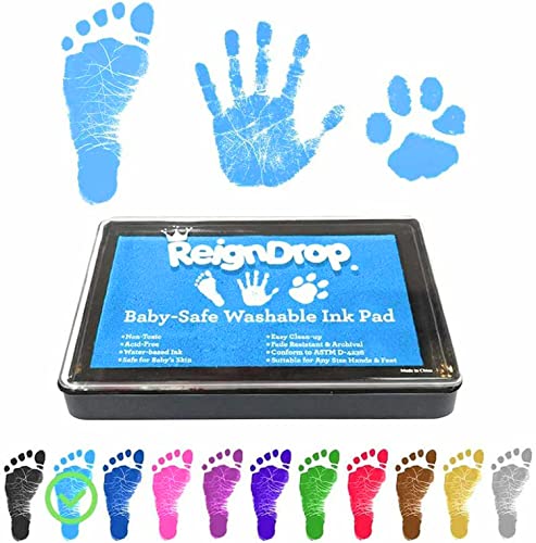 ReignDrop Ink Pad For Baby Footprint & Handprint