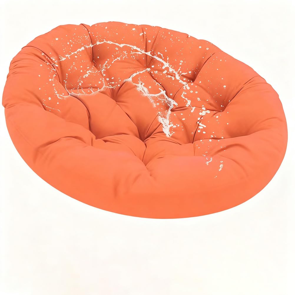 SVFOEBJM WaterproofHanging Chair Cushion130x130 cmIdeal for Indoor/Outdoor UsePerfect for Balcony Patio GardenComfortable & Stylish Design