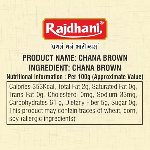 Image of Rajdhani Kala Chana, 1kg