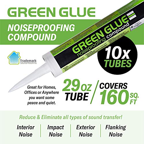 Combo Green Glue para insonorización x12 tubos miniatura 2