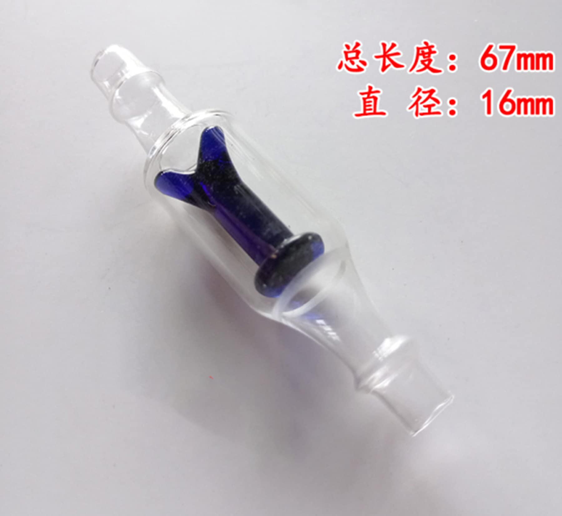 Zatagen 1PC Check Valve, 7x9x16x67mm, Silicone, Suitable for 6MM Hose, 7MM Inlet/Outlet