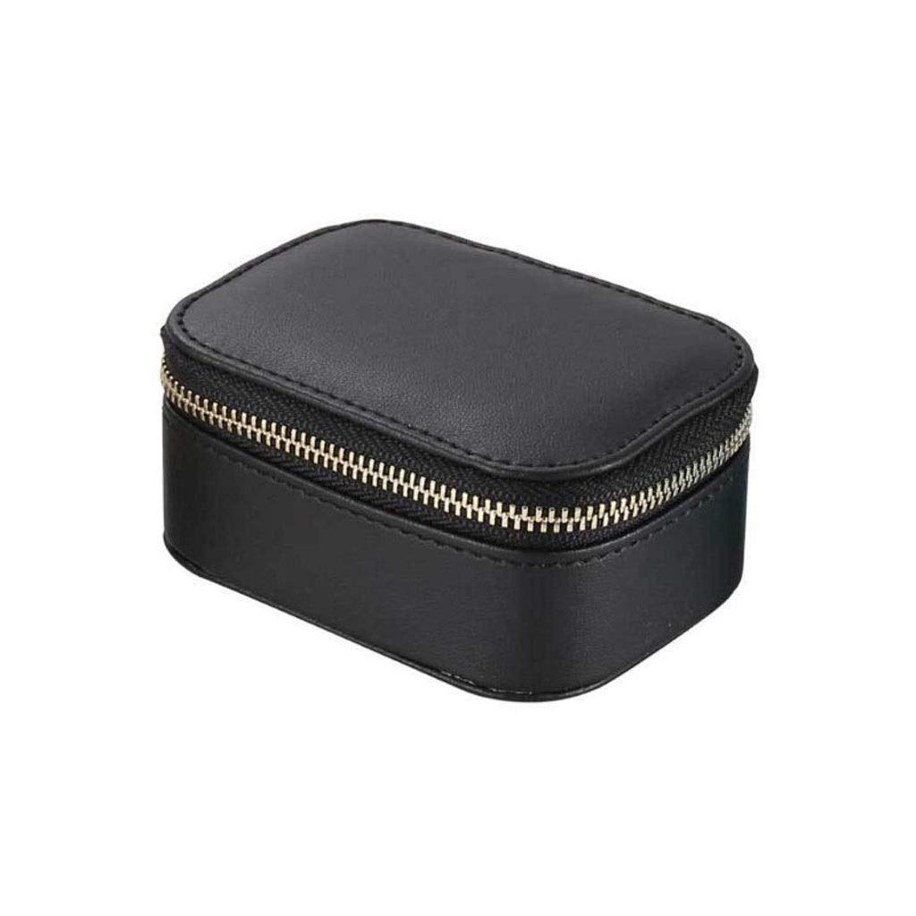 Scatola in Finta Pelle PU, Orecchini, collane, Braccialetti, portaoggetti, Organizer da Viaggio Portatile in Stile Europeo