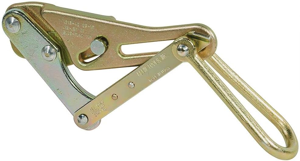 Klein Tools 1613-40 Chicago Grip, Made in USA, for Extra-High-Strength Cables Messenger Guy Strand and Conductors