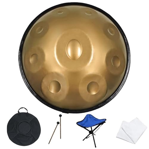 WOGQX �n���h�p���h�����y�� �n���h�p���X�e�B�[���h���� �j�Z�� 9�g�[�� 10�g�[�� 432Hz/440Hz �n���h�p�� �Ƒ���F�l�̂��߂� �y��M�t�g�i�u���E���A�u���b�N�A�S�[���h�A�p�[�v���A�V���o�[�j ���K �ґz �T �F��(�S�[���h,9�g�[��)