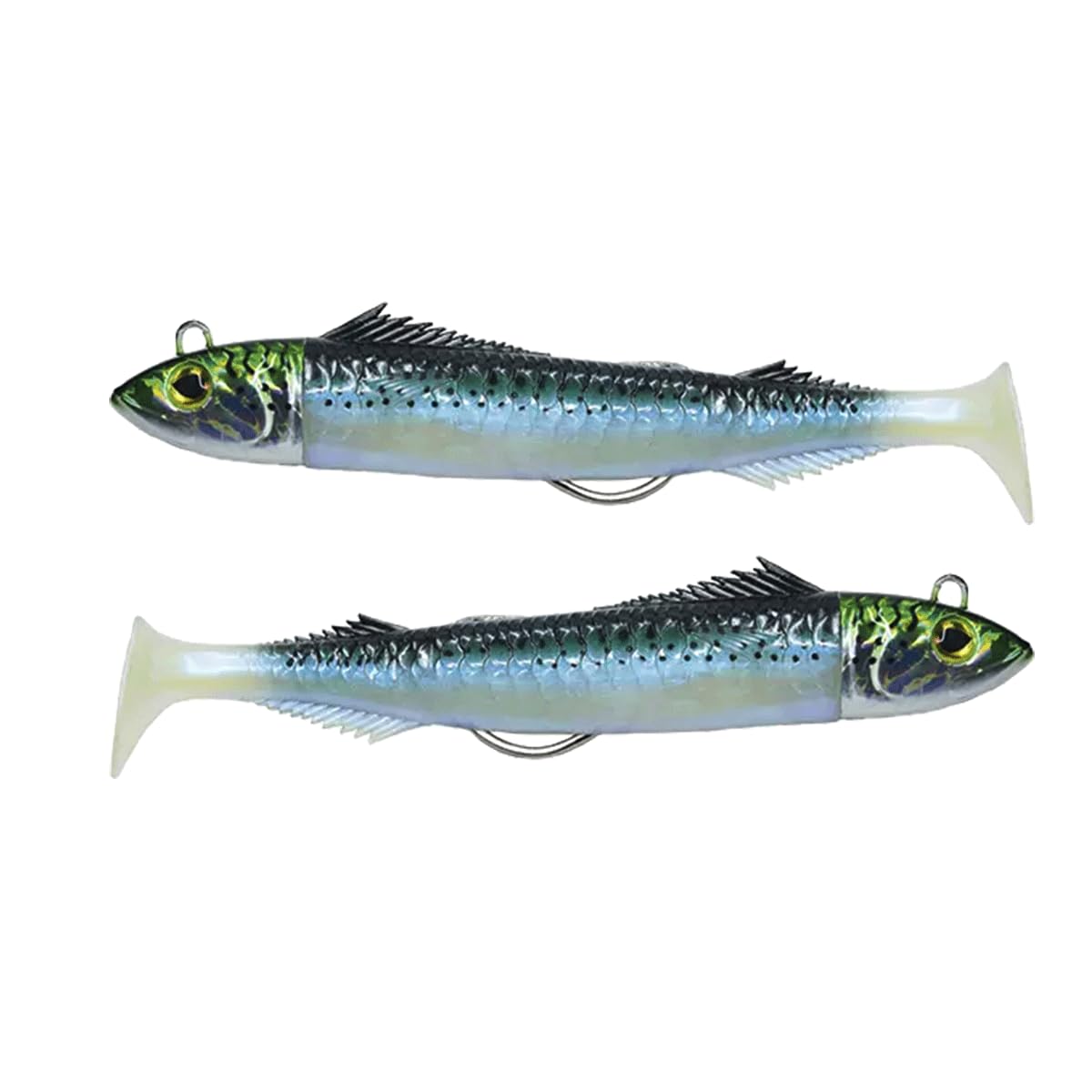JLC Real Fish Combo 15 gr Kafa + 80mm Vücut 2'li Paket #1 Caballa