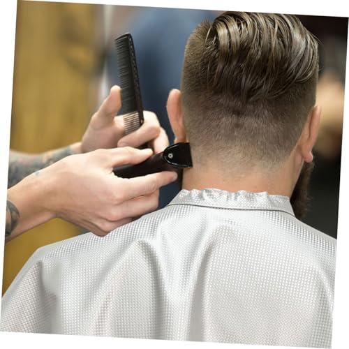 Capa para tinte de cabello MAGICLULU 2 piezas blanca impermeable para salón de belleza miniatura 6