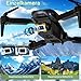Drohne mit Kamera für Kinder, RC Drone Quadcopter mit Kopflos Modus, 3D Flip, 90° Einstellbar, Flugbahn, 1080P Mini Drone Geschenk für Anfänger Kinder
