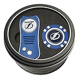 Team Golf NHL Tampa Bay Lightning Gift Set Switchblade Divot Tool & Chip, Includes 2 Double-Sided...