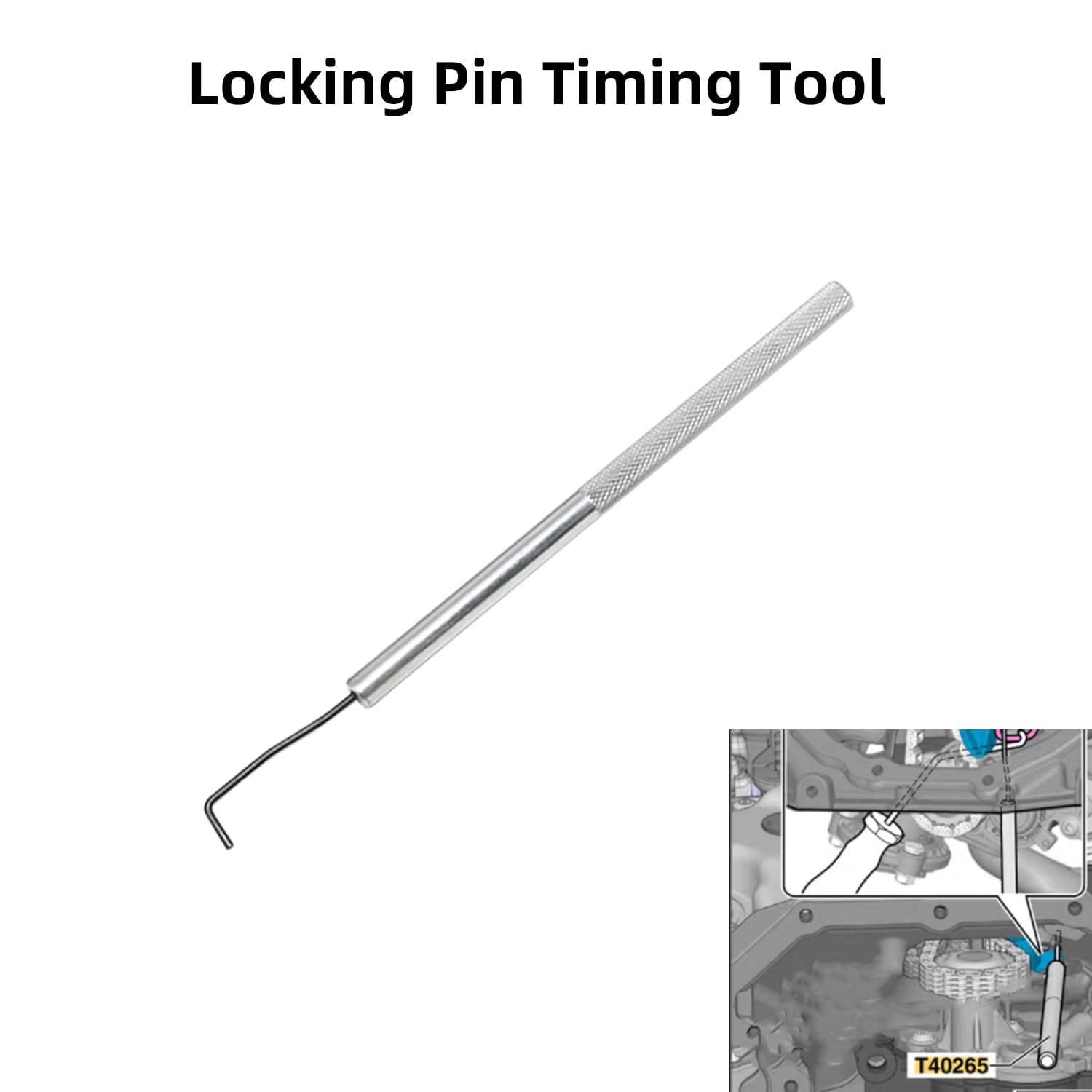 DPTOOL 2006-2018 EA888 1.8 2.0 TSi TFSi Herramienta de sincronización del Motor del cigüeñal del árbol de levas Reemplazo para Volkswagen Compatible con Audi VW T10352 T10355