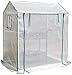 Produktbild LRX Gewächshaus Treibhaus Gewächshäuser Garten Patio Pflanzen Pflanzen Gemüse Breathable Anti-UV-Schutz Topfpflanze Blumen (Size : 150x150x195cm)