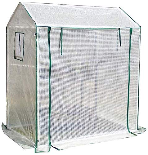 Preisvergleich Produktbild Gewächshaus Gartengewächshäuser Gewächshäuser Garten Patio Pflanzen Pflanzen Gemüse Breathable Anti-UV-Schutz Topfpflanze Blumen (Size : 150x150x195cm)